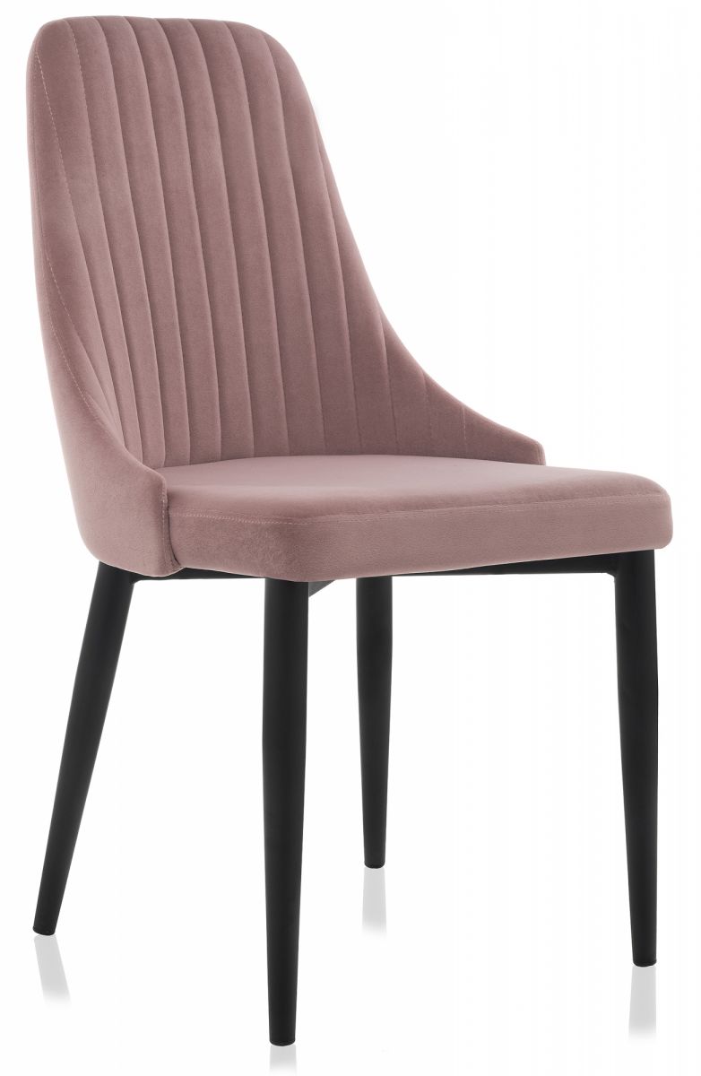 Стул Kora light purple - black