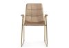 Стул Lana beige - gold - 3