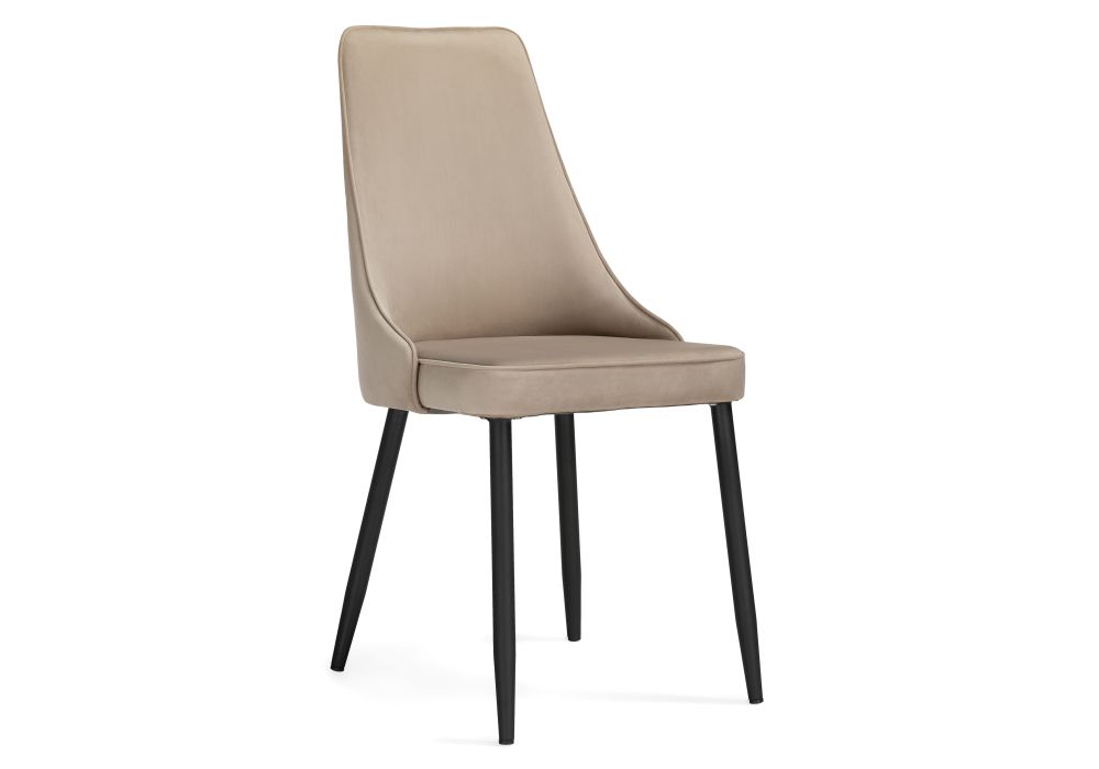 Стул Лана бежевый - черный