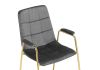 Стул Lana dark grey - gold - 5