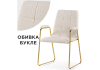 Стул Lana white - gold - 7