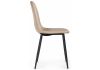 Стул Lilu dark beige - black - 3