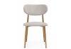 Стул на металлокаркасе Lisbon бежевый - цвет дерева - 3