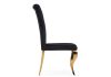 Стул Lund black - gold - 9