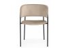Стул на металлокаркасе Осло темно-бежевый (H-07) - черный - 2