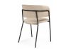 Стул на металлокаркасе Осло темно-бежевый (H-07) - черный - 4