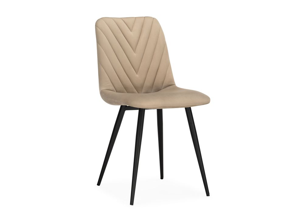 Стул Ральф бежевый - черный