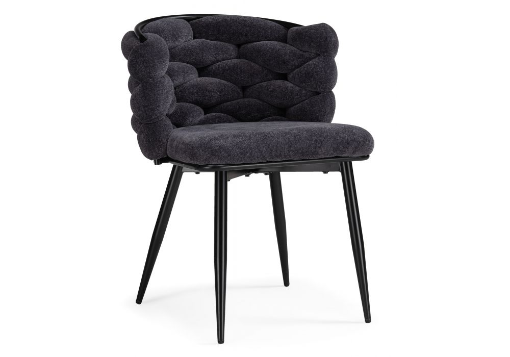 Стул на металлокаркасе Rendi gray-blue - black