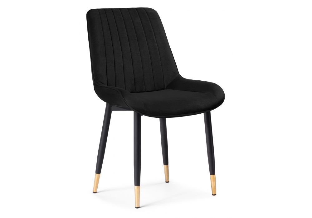 Стул Seda 1 black - gold - black