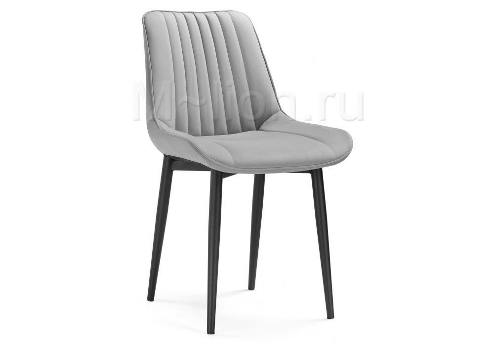 Стул Седа светло-серый - черный