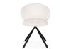 Стул Solomon крутящийся white - black - 2