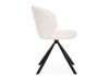 Стул Solomon крутящийся white - black - 3