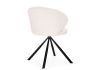 Стул Solomon крутящийся white - black - 4