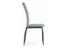 Стул Tod light blue - black - 2