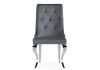 Стул Viki dark grey - steel - 4