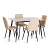 Стул обеденный Asti (2 шт. в упаковке) TREND, экокожа , бежевая, 50х55х93 - 10