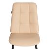Стул обеденный Asti (2 шт. в упаковке) TREND, экокожа , бежевая, 50х55х93 - 6