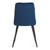 Стул обеденный Asti (2 шт. в упаковке) TREND, велюр, Blue (синий), 50х55х93 - 4