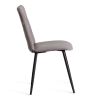 Стул обеденный Asti (2 шт. в упаковке) TREND, велюр, серый-чёрный, 29, 50х55х93 - 3