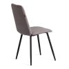Стул обеденный Asti (2 шт. в упаковке) TREND, велюр, серый-чёрный, 29, 50х55х93 - 4
