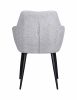 Стул обеденный Katys светло-серый рогожка 2 шт. - 5