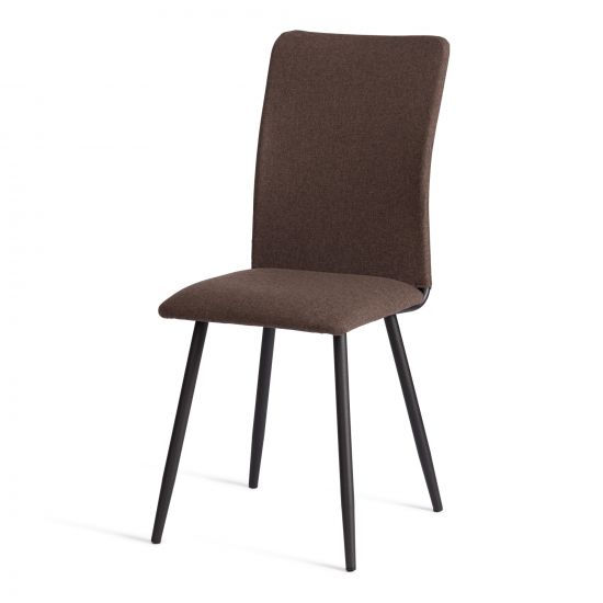 Стул обеденный La Rousse NEW, ткань рогожка, коричневый-черный, 3М7-147, 45x55x93 см