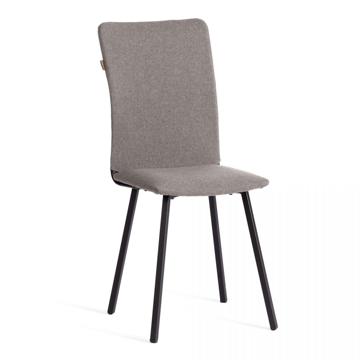 Стул обеденный La Rousse ткань рогожка, 49х50х93, серый-черный, 3M 16-2