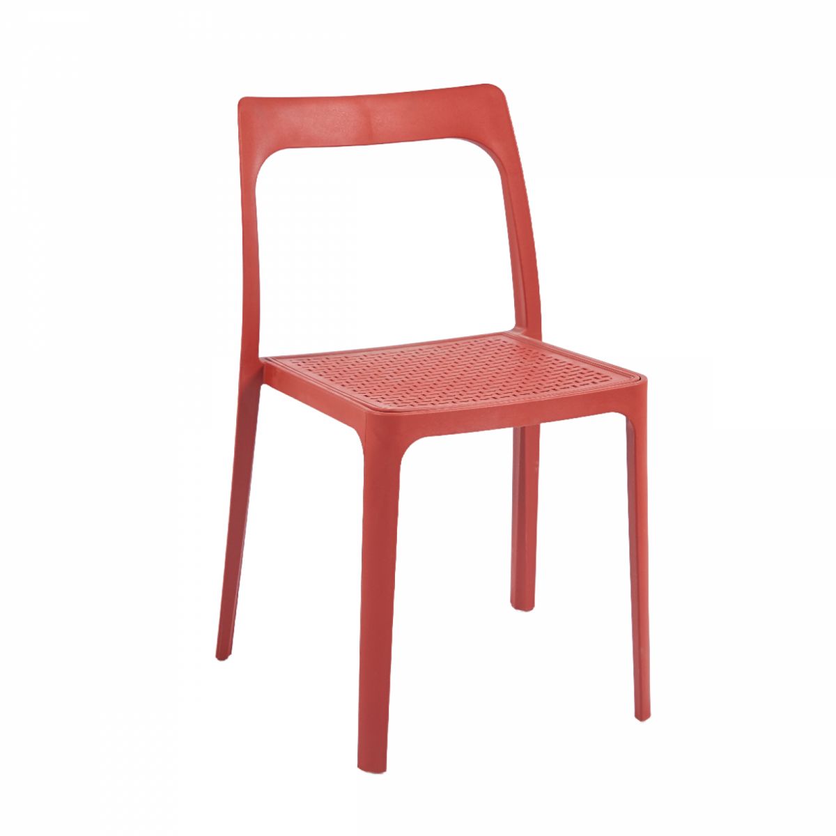 Стул обеденный Marty пластиковый красный