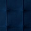Стул обеденный Medeo (2 шт. в упаковке) LT, велюр, Blue (синий), 45х56х89 см - 7