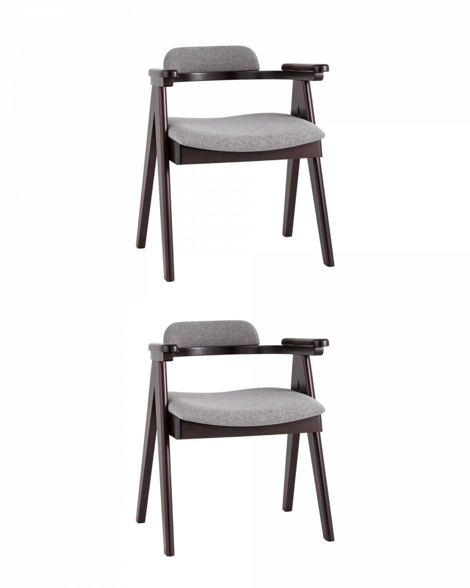 Стул обеденный OLAV серый 2 шт.