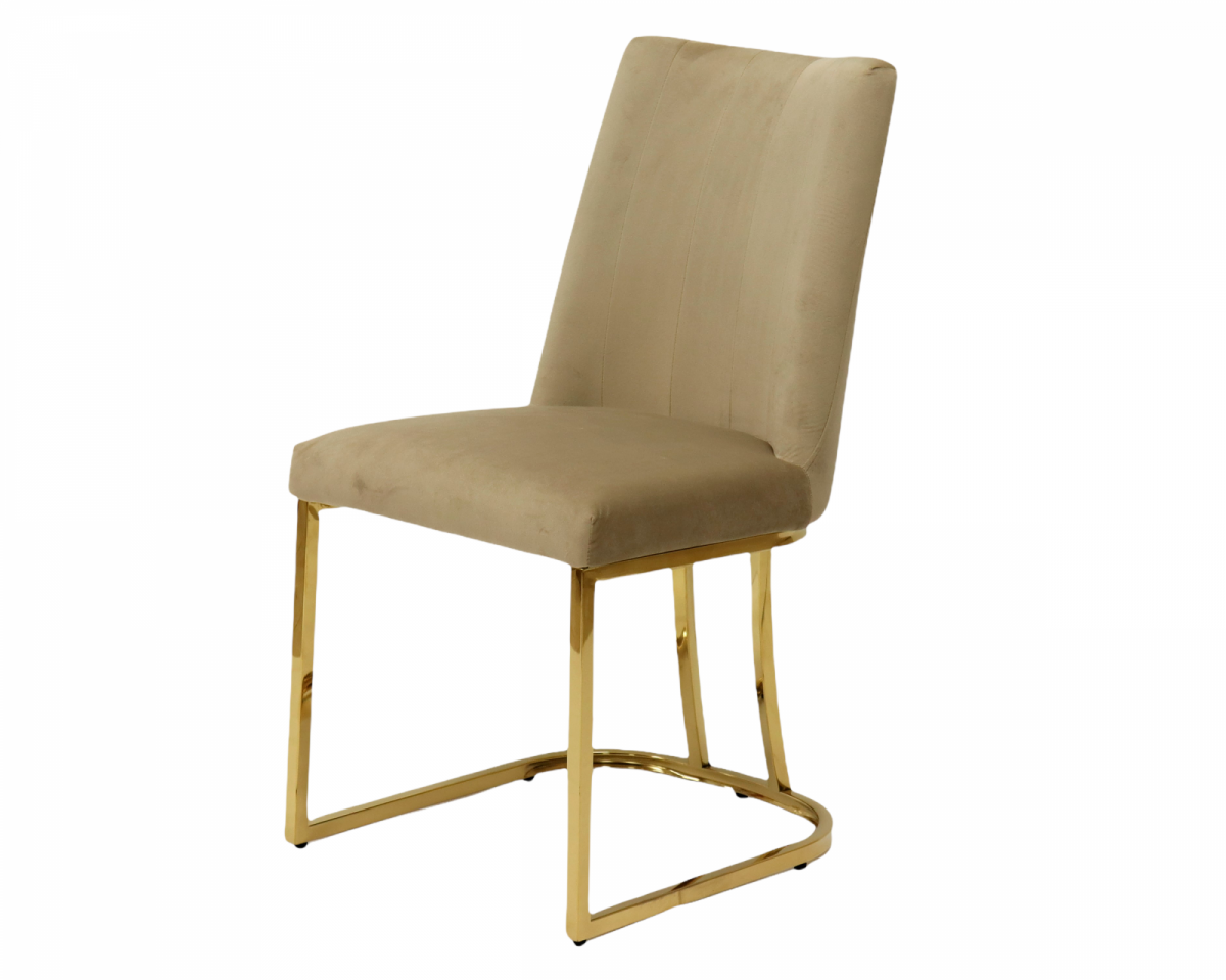 Стул обеденный Пресли DX-2055-1 | 42х44х92 | бежевый | золото