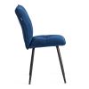 Стул обеденный Sweet LT, велюр, Blue (синий), 41х55х88 см - 2