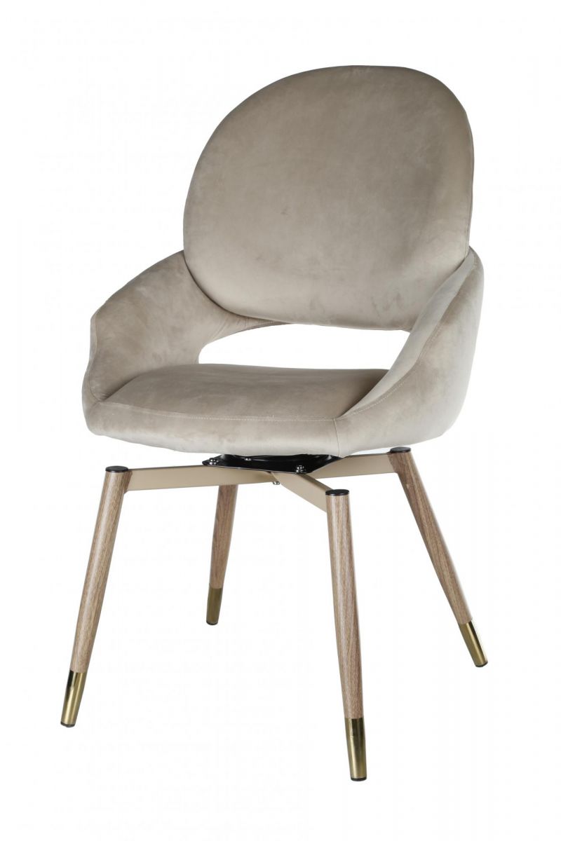 Стул обеденный Виола BS1377-BG-4 | бежевый |орех