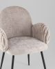 Стул обеденный Wave Stripes букле серый - 8