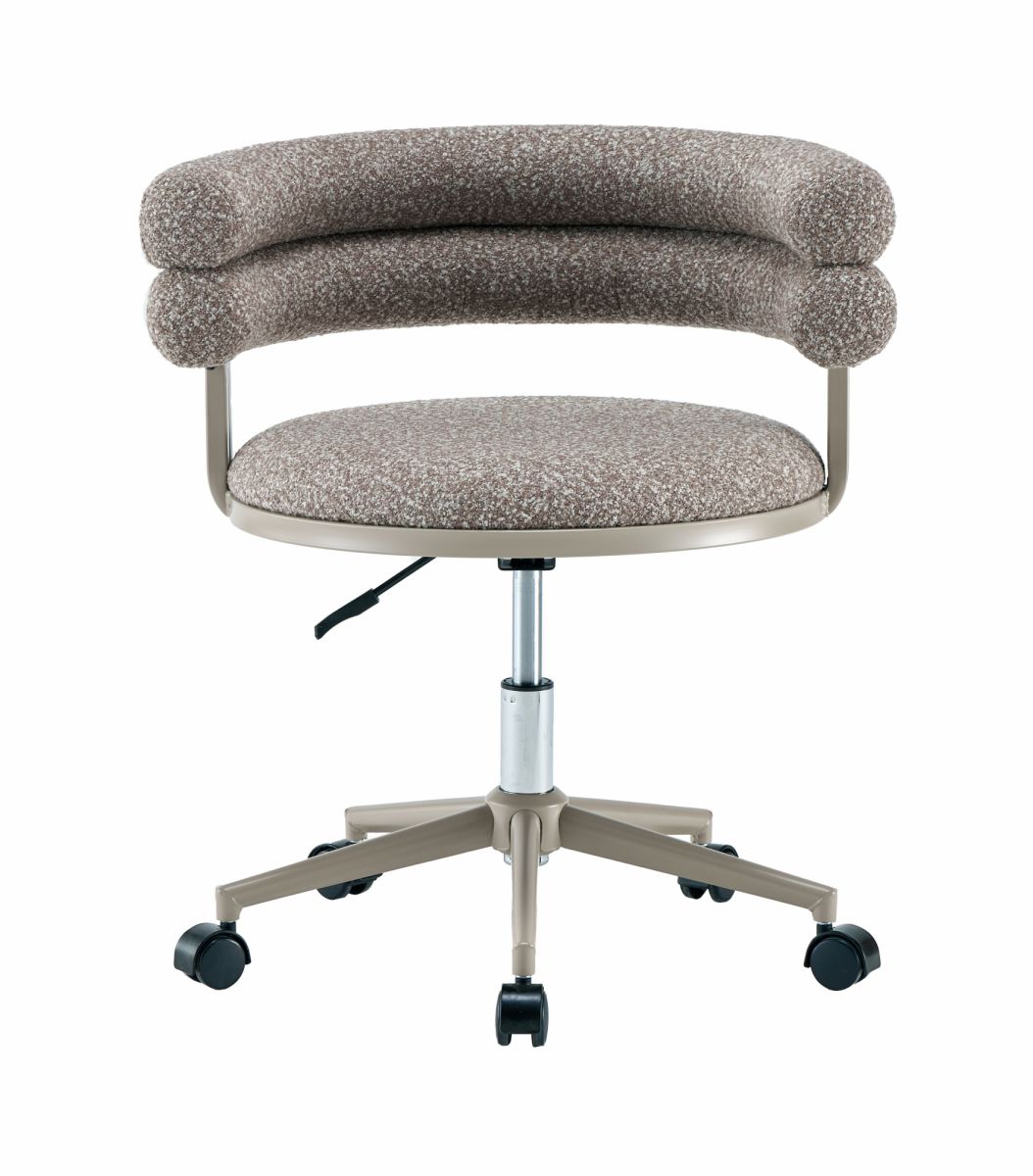 Стул офисный Ponty светло-коричневый бежевые ножки