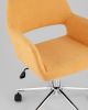 Стул офисный ROSS рогожка желтый - 8