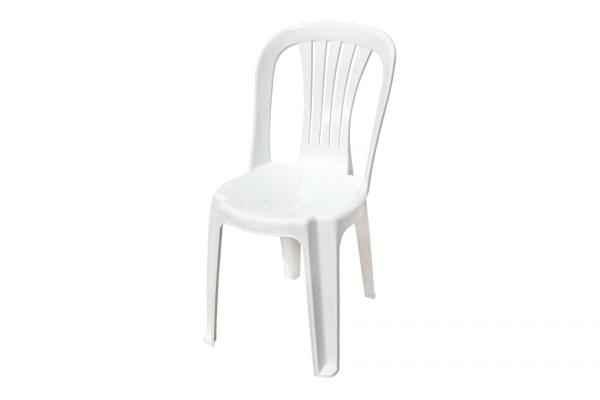 Стул пластиковый Алания арт.755б (белый)
