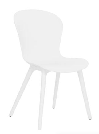 Стул пластиковый LOFT OLA DOM арт.ЭП 428581 (белый)