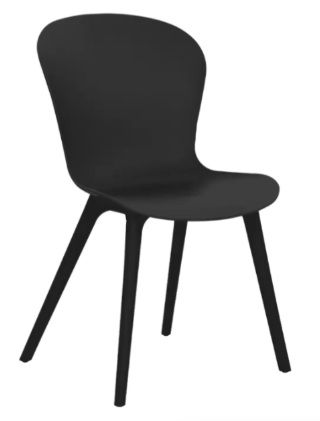 Стул пластиковый LOFT OLA DOM арт.ЭП 428604 (антрацит)