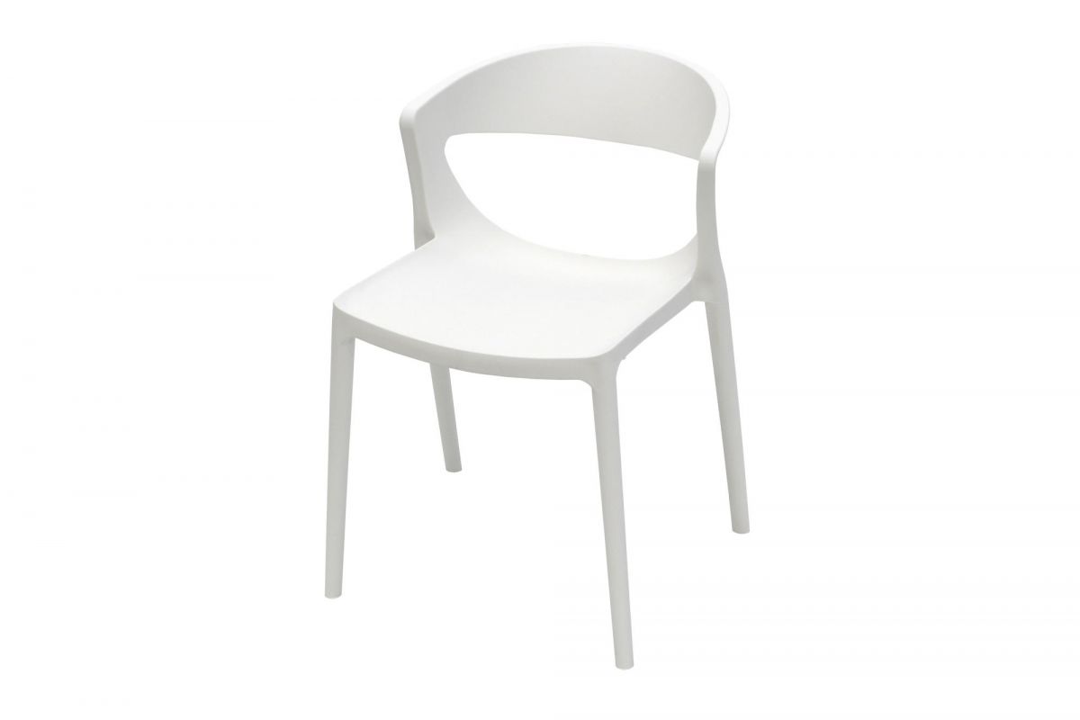 Стул пластиковый ЕВОК арт.PP0005WPб белый