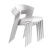 Стул пластиковый ЕВОК арт.PP0005WPб белый - 9