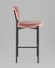 Стул полубарный Бриф VD велюр пыльно-розовый - 4