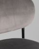Стул полубарный Бриф VD велюр серый - 9