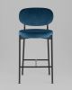 Стул полубарный Бриф VD велюр синий - 3