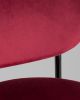Стул полубарный Бриф VD велюр винный - 9