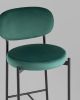 Стул полубарный Бриф VD велюр зеленый - 8