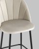 Стул полубарный Логан SN велюр бежевый - 8