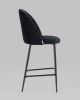 Стул полубарный Логан SN велюр черный - 3