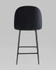 Стул полубарный Логан SN велюр черный - 5