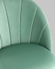 Стул полубарный Логан SN велюр фисташковый - 9
